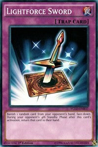 Lightforce Sword (B) [King of Games: Yugi's Legendary Decks] [YGLD-ENB37] | Gear Gaming Bentonville