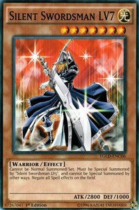 Silent Swordsman LV7 (C) [King of Games: Yugi's Legendary Decks] [YGLD-ENC06] | Gear Gaming Bentonville