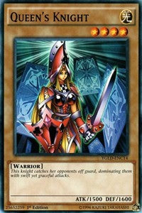 Queen's Knight (C) [King of Games: Yugi's Legendary Decks] [YGLD-ENC14] | Gear Gaming Bentonville