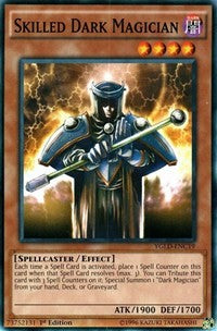 Skilled Dark Magician (C) [King of Games: Yugi's Legendary Decks] [YGLD-ENC19] | Gear Gaming Bentonville