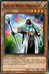 Skilled White Magician (C) [King of Games: Yugi's Legendary Decks] [YGLD-ENC20] | Gear Gaming Bentonville