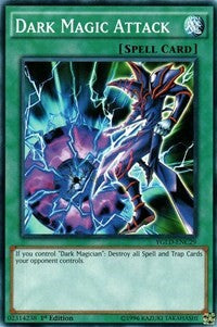 Dark Magic Attack (C) [King of Games: Yugi's Legendary Decks] [YGLD-ENC29] | Gear Gaming Bentonville