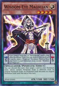 Wisdom-Eye Magician [Structure Deck: Master of Pendulum] [SDMP-EN005] | Gear Gaming Bentonville