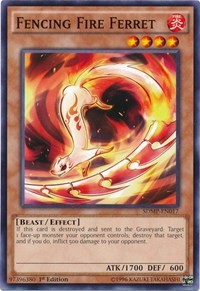 Fencing Fire Ferret [Structure Deck: Master of Pendulum] [SDMP-EN017] | Gear Gaming Bentonville