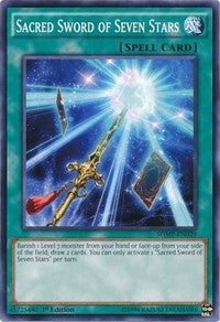 Sacred Sword of Seven Stars [Structure Deck: Master of Pendulum] [SDMP-EN029] | Gear Gaming Bentonville