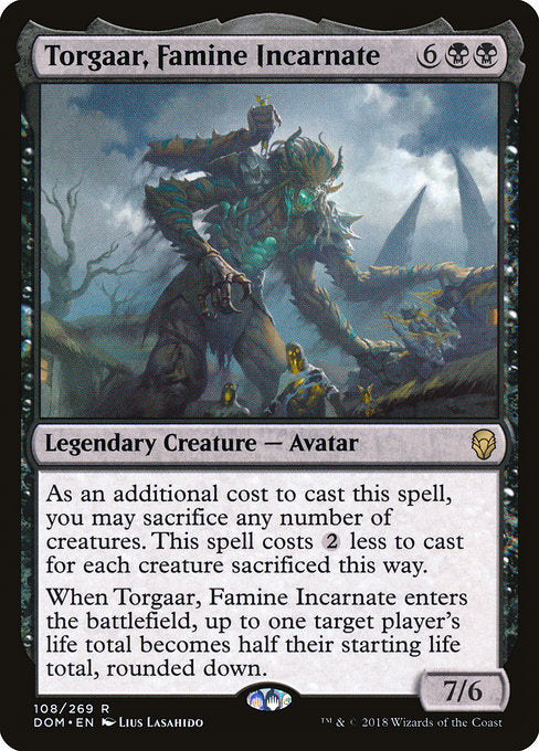 Torgaar, Famine Incarnate [Dominaria] | Gear Gaming Bentonville