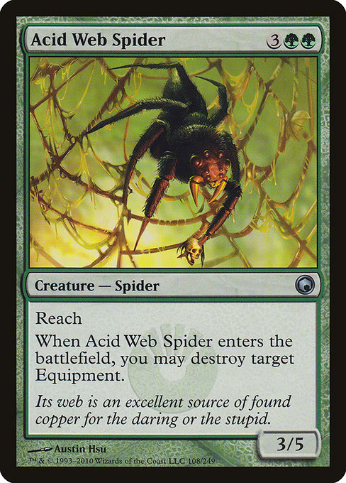 Acid Web Spider [Scars of Mirrodin] | Gear Gaming Bentonville