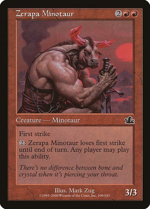 Zerapa Minotaur [Prophecy] | Gear Gaming Bentonville