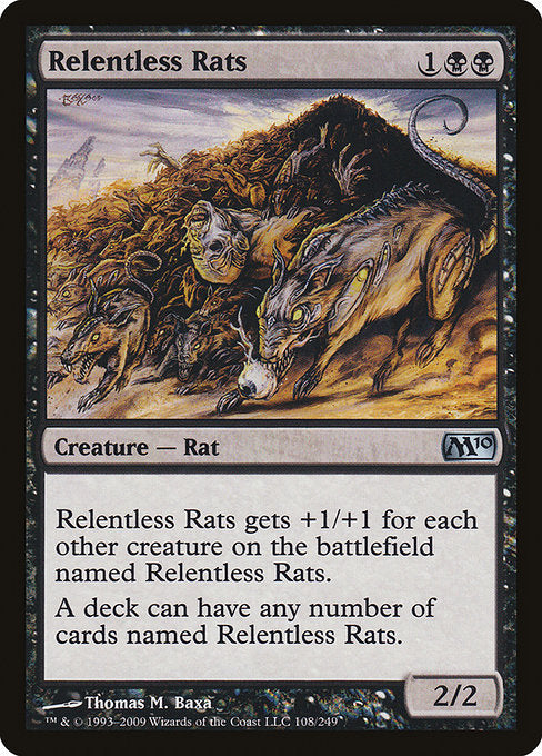 Relentless Rats [Magic 2010 (M10)] | Gear Gaming Bentonville