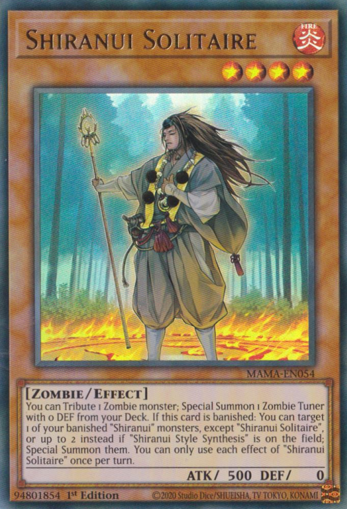 Shiranui Solitaire [MAMA-EN054] Ultra Rare | Gear Gaming Bentonville