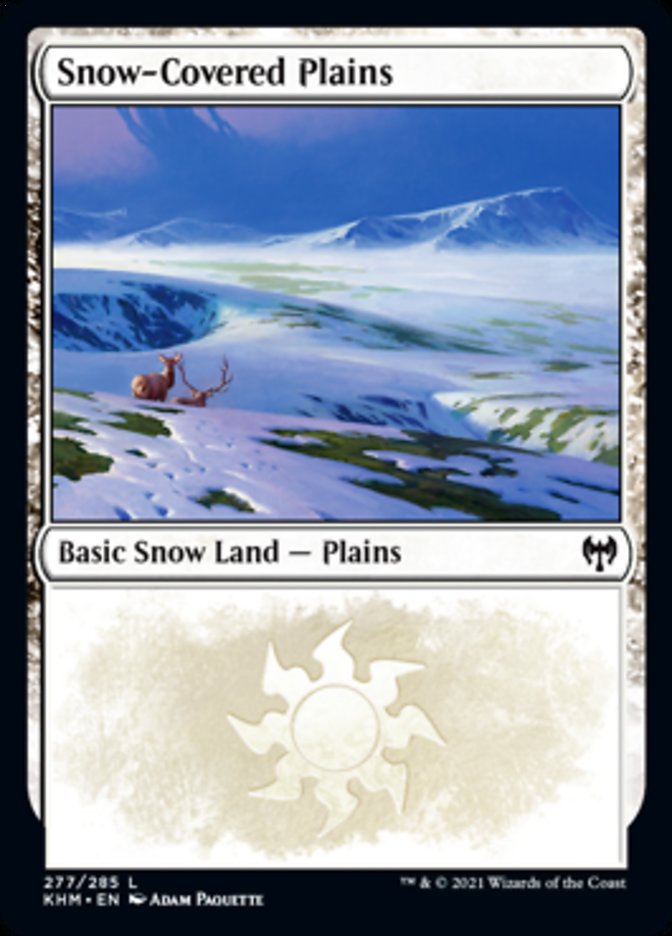 Snow-Covered Plains (277) [Kaldheim] | Gear Gaming Bentonville