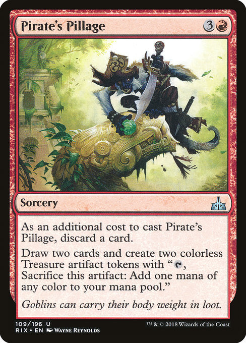 Pirate's Pillage [Rivals of Ixalan] | Gear Gaming Bentonville