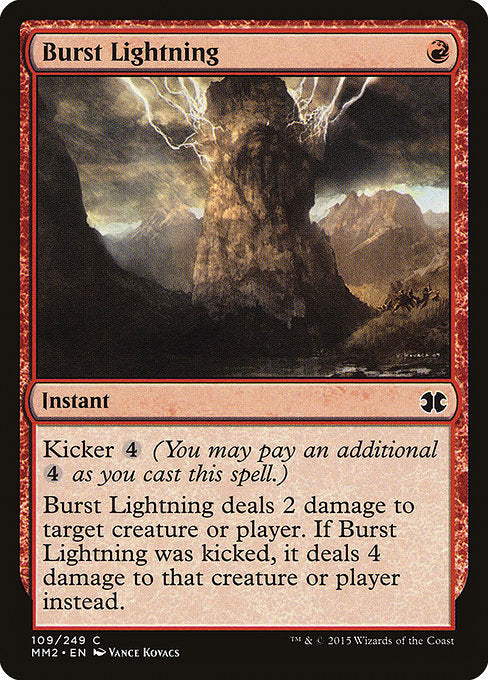 Burst Lightning [Modern Masters 2015] | Gear Gaming Bentonville