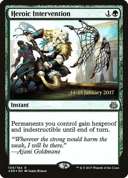 Heroic Intervention [Prerelease Cards] | Gear Gaming Bentonville