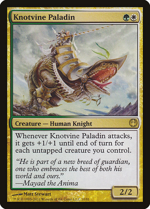 Knotvine Paladin [Duel Decks: Knights vs. Dragons] | Gear Gaming Bentonville