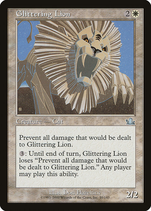 Glittering Lion [Prophecy] | Gear Gaming Bentonville