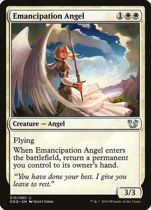 Emancipation Angel [Duel Decks: Blessed vs. Cursed] | Gear Gaming Bentonville