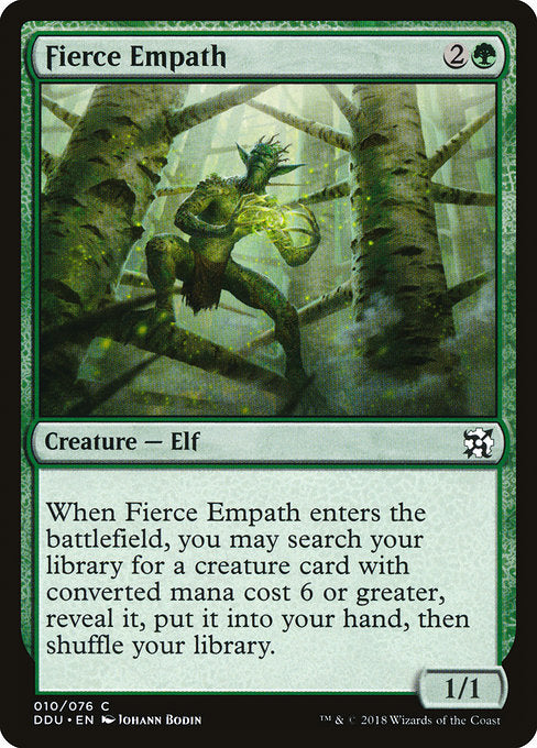 Fierce Empath [Duel Decks: Elves vs. Inventors] | Gear Gaming Bentonville