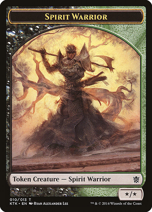 Spirit Warrior Token [Khans of Tarkir] | Gear Gaming Bentonville