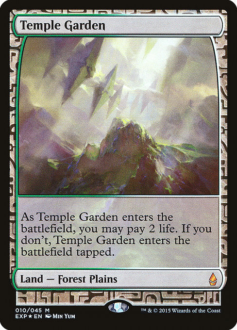 Temple Garden [Zendikar Expeditions] | Gear Gaming Bentonville