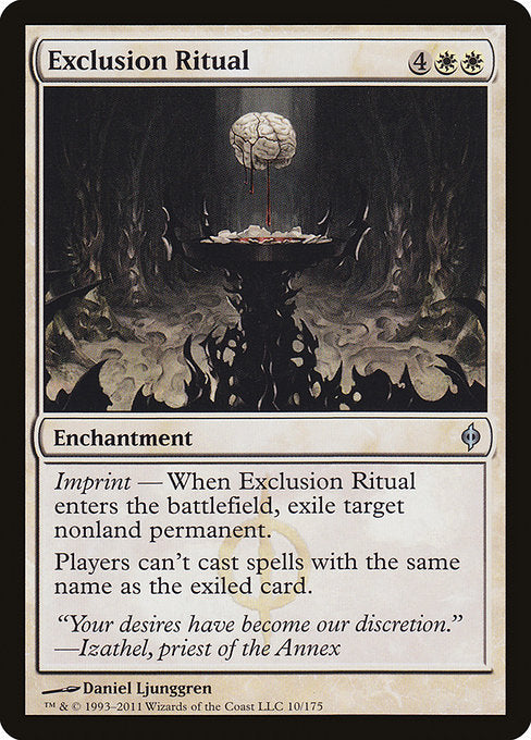 Exclusion Ritual [New Phyrexia] | Gear Gaming Bentonville