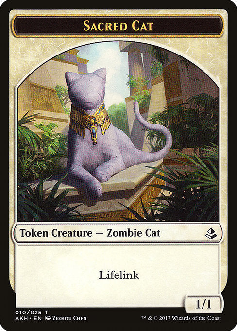 Sacred Cat Token [Amonkhet] | Gear Gaming Bentonville