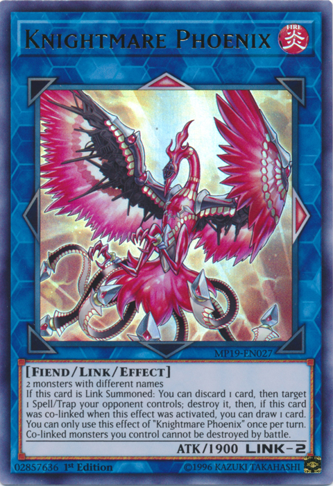 Knightmare Phoenix [MP19-EN027] Ultra Rare | Gear Gaming Bentonville