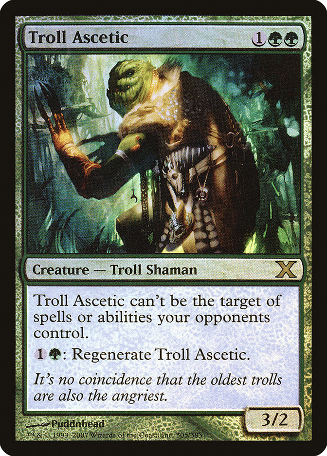 Troll Ascetic (Premium Foil) [Tenth Edition] | Gear Gaming Bentonville