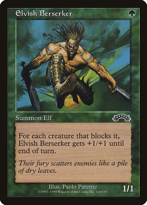 Elvish Berserker [Exodus] | Gear Gaming Bentonville