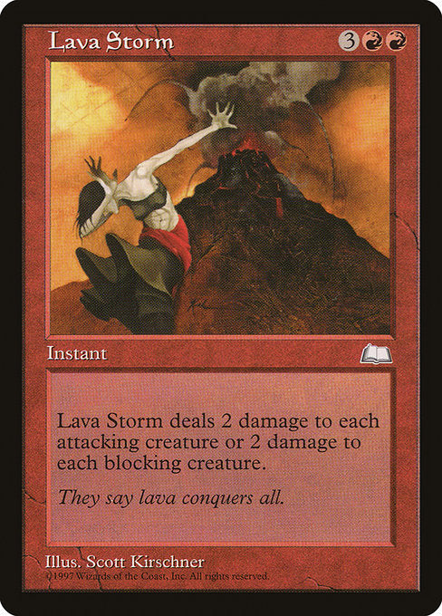 Lava Storm [Weatherlight] | Gear Gaming Bentonville