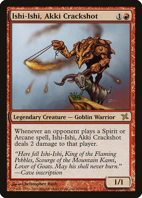 Ishi-Ishi, Akki Crackshot [Betrayers of Kamigawa] | Gear Gaming Bentonville