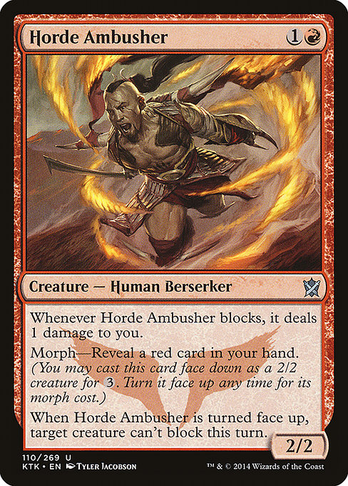 Horde Ambusher [Khans of Tarkir] | Gear Gaming Bentonville