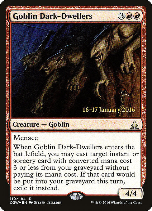 Goblin Dark-Dwellers [Prerelease Cards] | Gear Gaming Bentonville