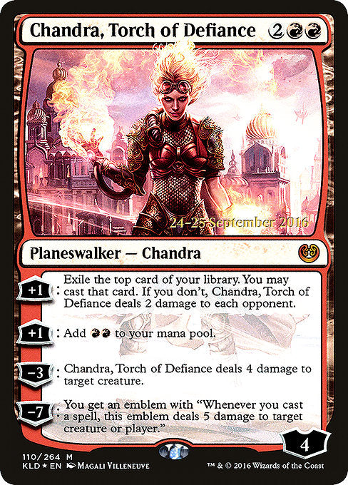 Chandra, Torch of Defiance [Prerelease Cards] | Gear Gaming Bentonville