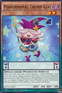 Performapal Trump Girl [Breakers of Shadow] [BOSH-EN007] | Gear Gaming Bentonville