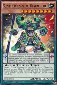 Superheavy Samurai General Jade [Breakers of Shadow] [BOSH-EN010] | Gear Gaming Bentonville