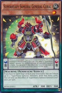 Superheavy Samurai General Coral [Breakers of Shadow] [BOSH-EN011] | Gear Gaming Bentonville