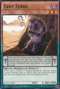 Zany Zebra [Breakers of Shadow] [BOSH-EN042] | Gear Gaming Bentonville