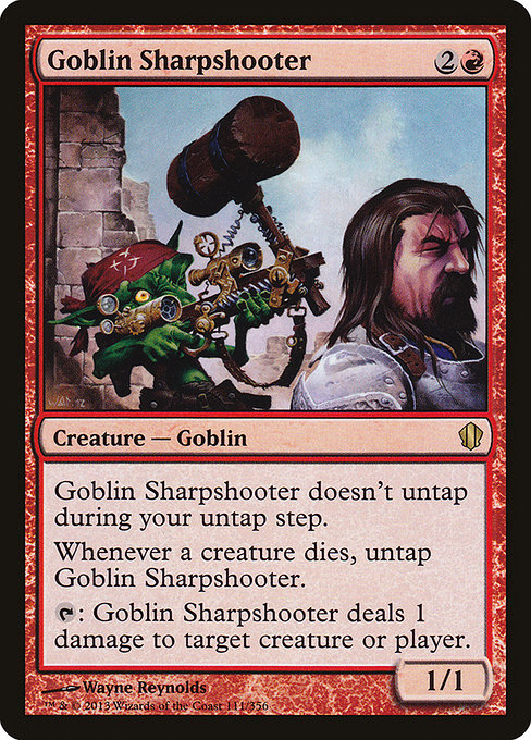 Goblin Sharpshooter [Commander 2013] | Gear Gaming Bentonville