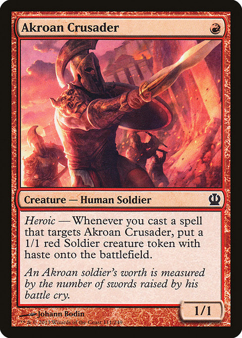 Akroan Crusader [Theros] | Gear Gaming Bentonville