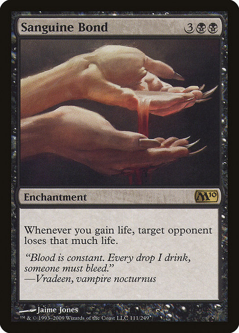 Sanguine Bond [Magic 2010 (M10)] | Gear Gaming Bentonville