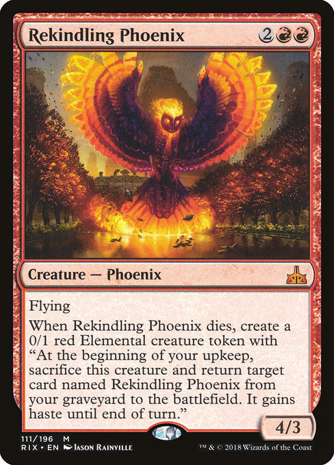 Rekindling Phoenix [Rivals of Ixalan] | Gear Gaming Bentonville