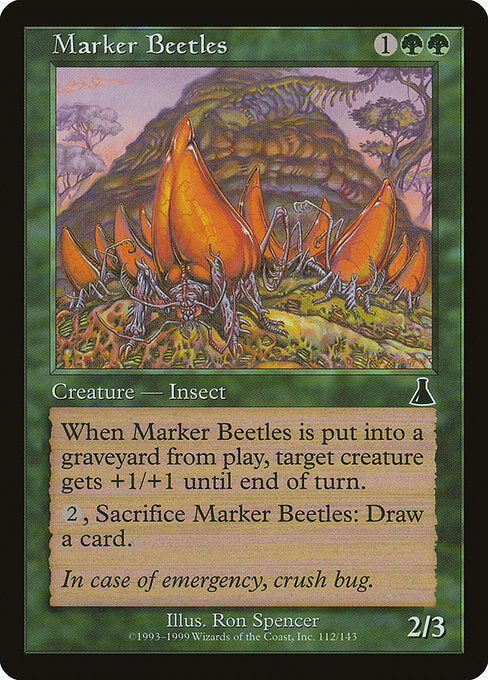 Marker Beetles [Urza's Destiny] | Gear Gaming Bentonville