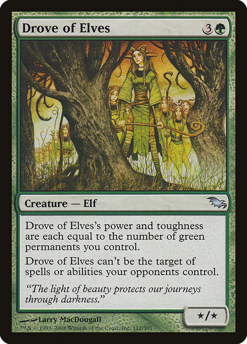 Drove of Elves [Shadowmoor] | Gear Gaming Bentonville