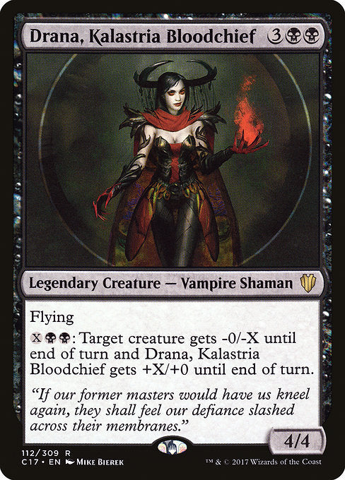 Drana, Kalastria Bloodchief [Commander 2017] | Gear Gaming Bentonville