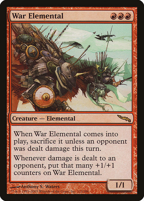 War Elemental [Mirrodin] | Gear Gaming Bentonville