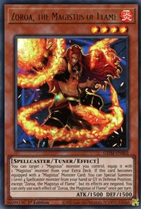 Zoroa, the Magistus of Flame [GEIM-EN002] Ultra Rare | Gear Gaming Bentonville