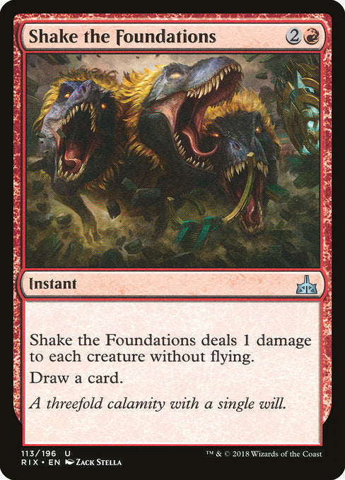 Shake the Foundations [Rivals of Ixalan] | Gear Gaming Bentonville