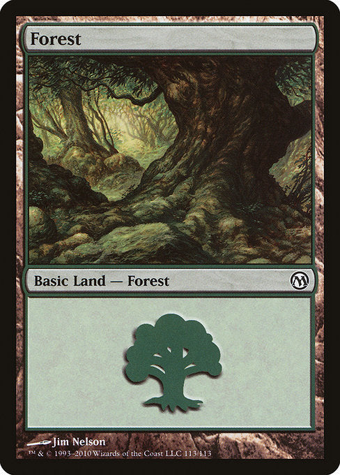 Forest (113) [Duels of the Planeswalkers] | Gear Gaming Bentonville