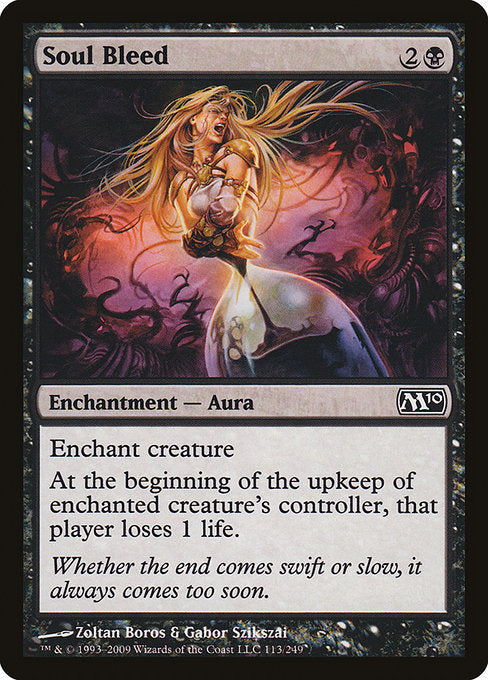 Soul Bleed [Magic 2010 (M10)] | Gear Gaming Bentonville